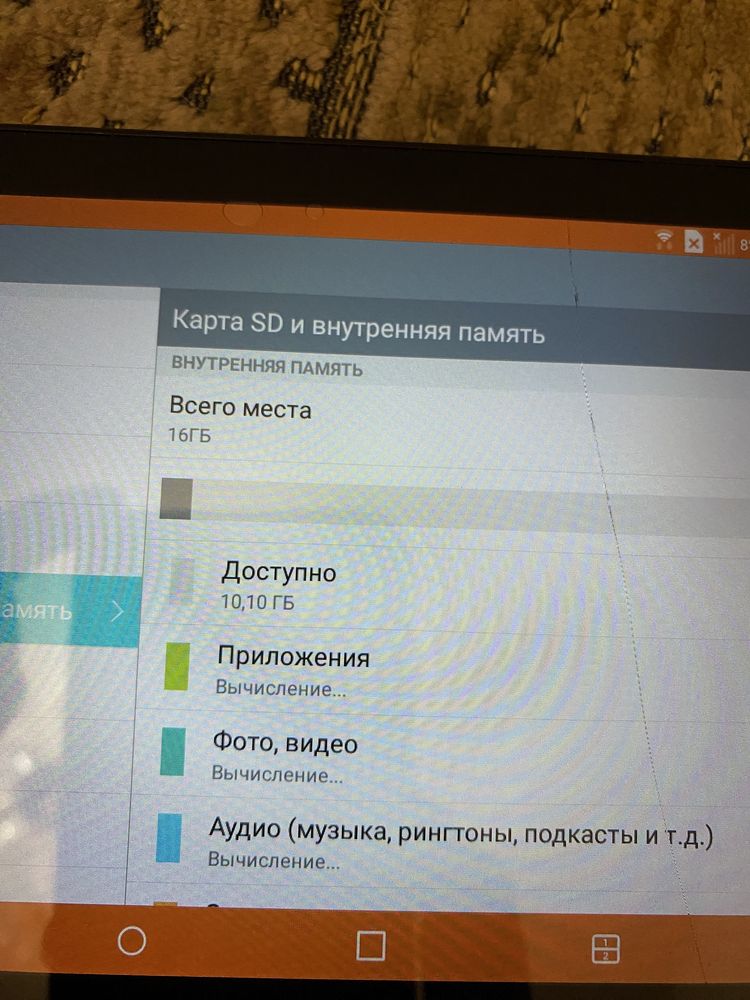 LG G Pad 7'V410/4core/16GB/1GB/1sim заблокована.