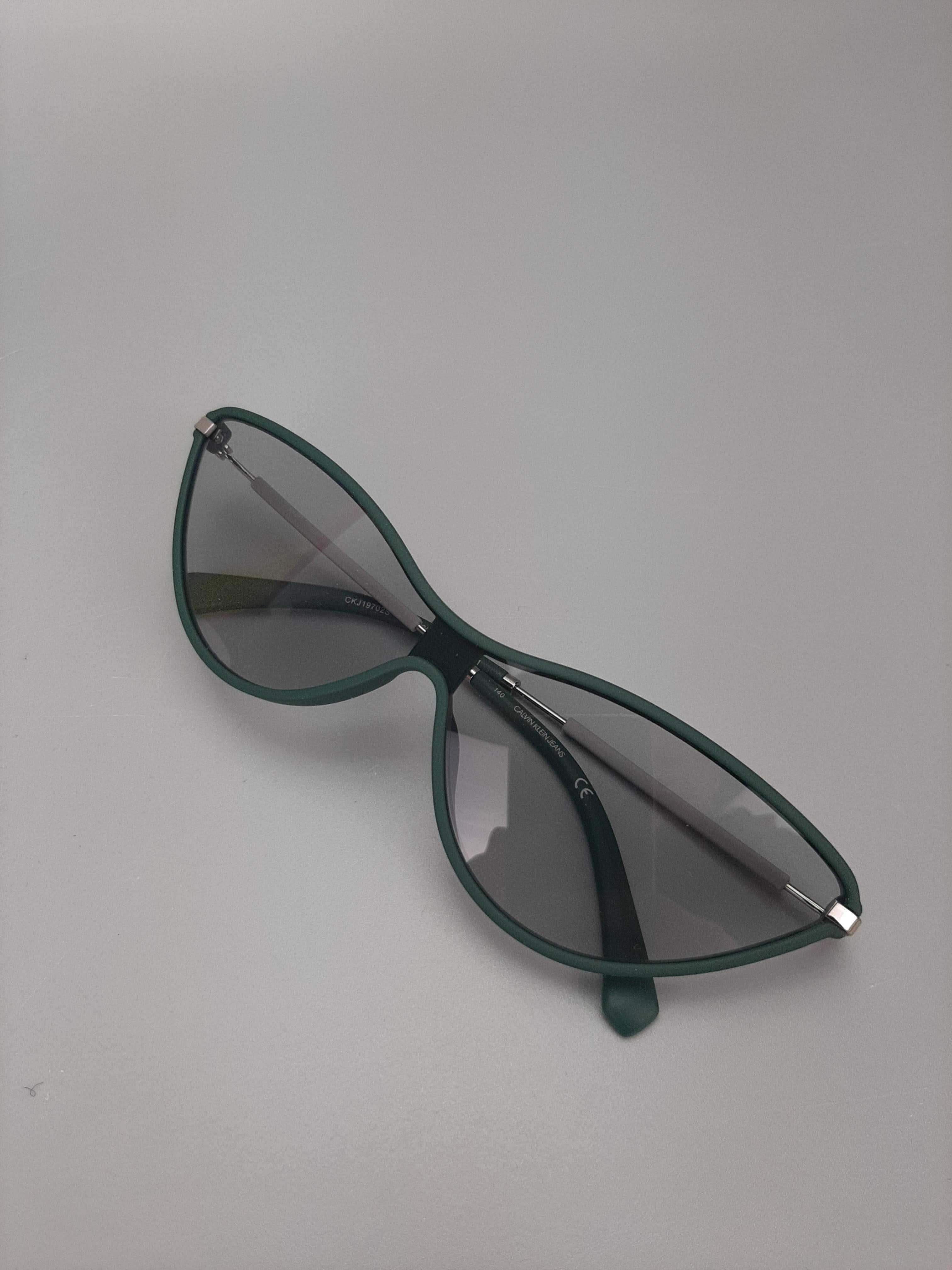 Okulary Przeciwsłoneczne Calvin Klein CKJ19702S Zielone #4