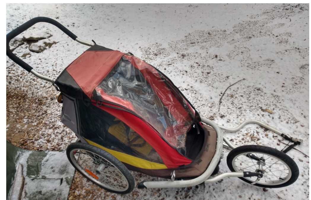 Croozer for kid 1 przyczepka do roweru/ wózek biegowy