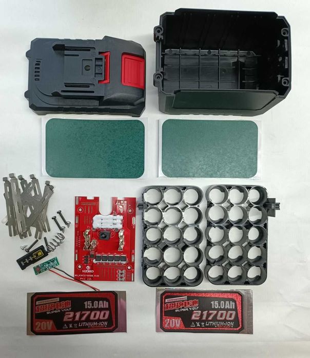 Корпус акумулятора Makita 21В для самостійного збирання, 5S, 21700