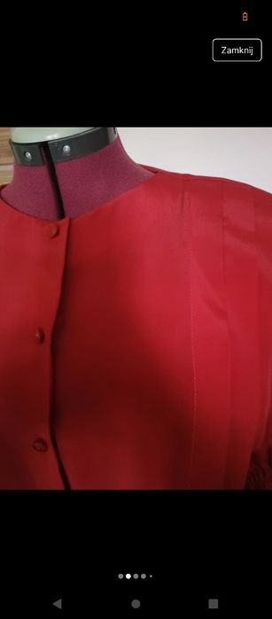 Bordowa garsonka rozmiar L