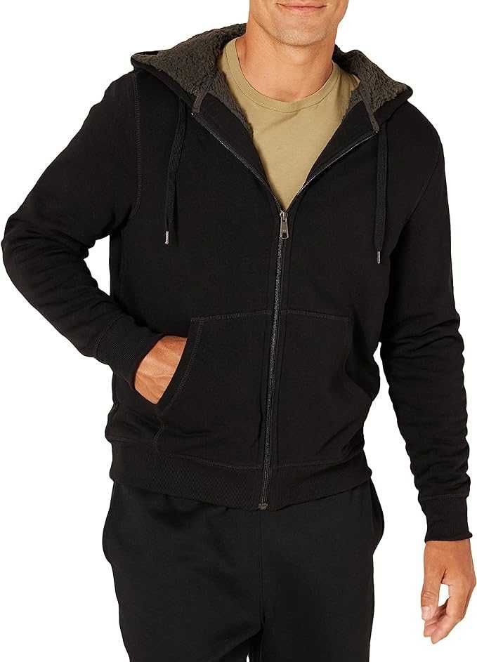Męska Bluza z Kapturem Amazon Essentials Sherpa Sweatshirt Rozmiar XL
