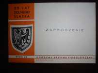 zaproszenie PZF na okregowa wystawe filatelistyczna we Wrocławiu 1970r