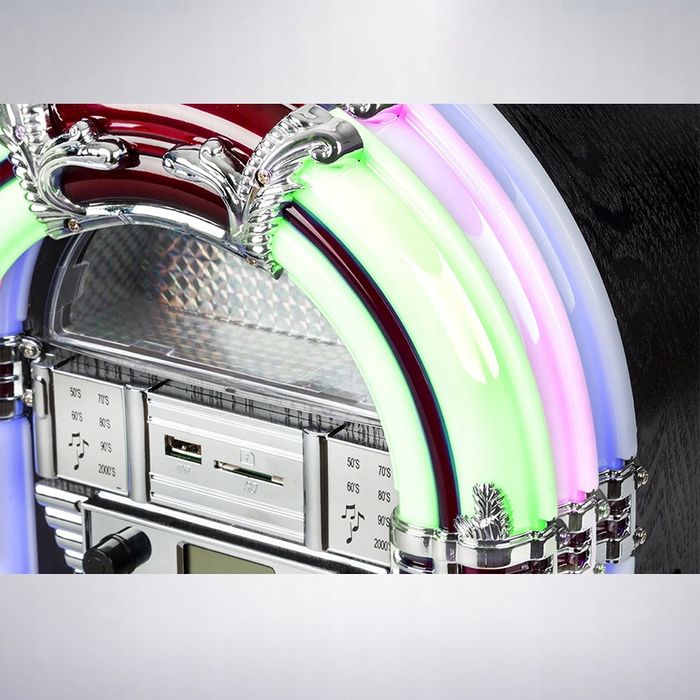 Mini Szafa Grająca retro Suma Arizona Bluetooth CD USB LED