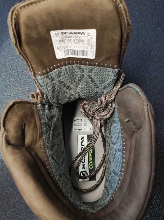 Трекінгові черевики Scarpa Ladakh gtx. Ботинки зимние  GORE-TEX Vibram