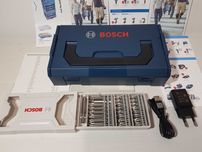 Zestaw walizka + bity +ladowarka do BOSCH GO 2.0 wkretak