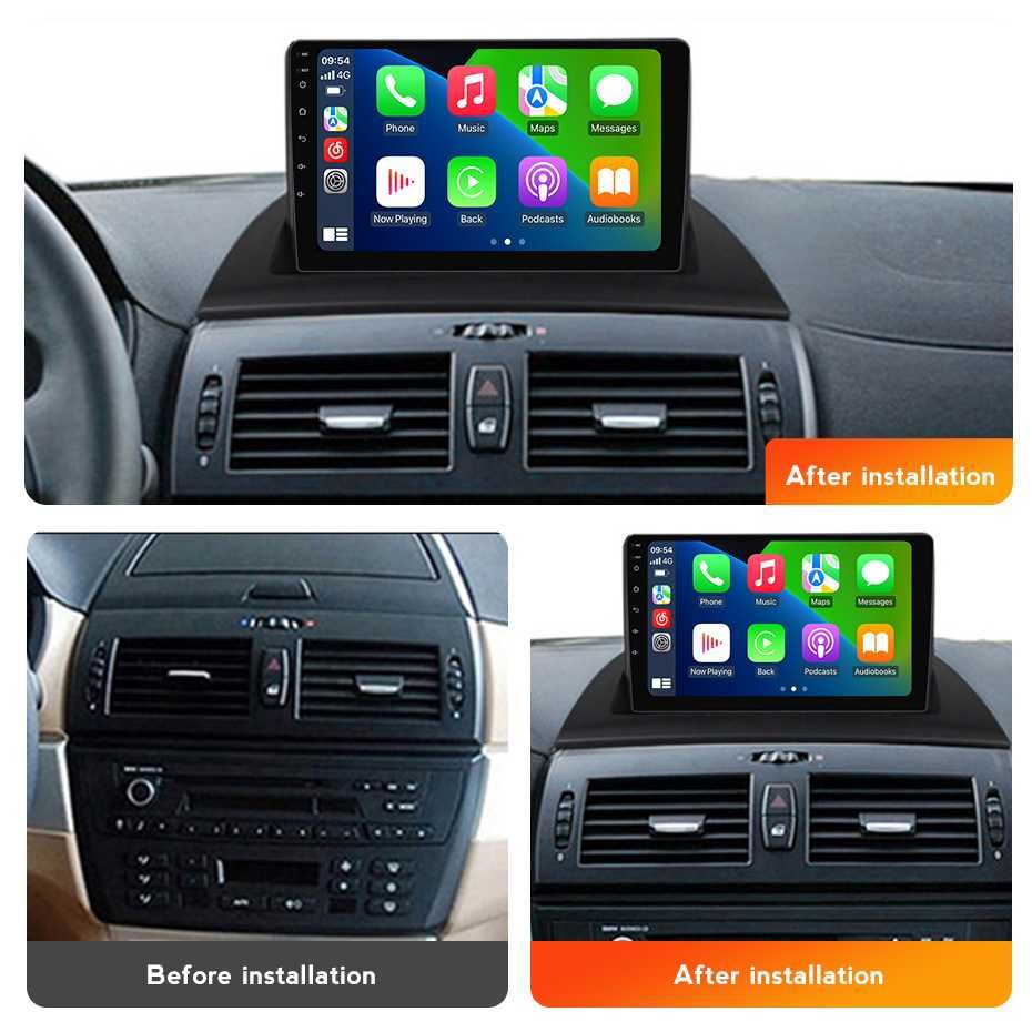 Штатна магнітола BMW X3 E83 android GPS навігація CarPlay