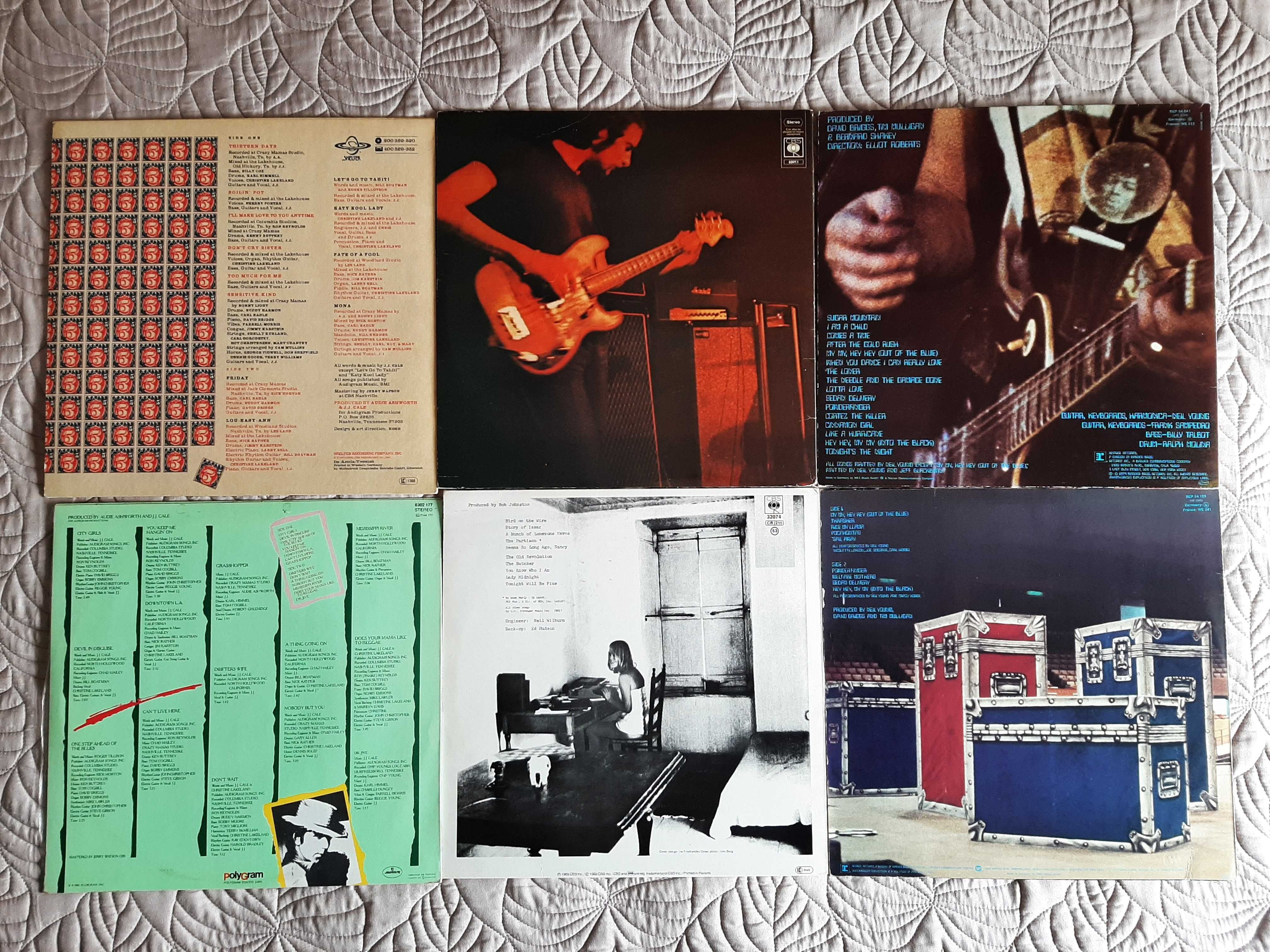 Fleetwood Mac – Neil Young – Leonard Cohen – J.J. Cale - Vinil LP