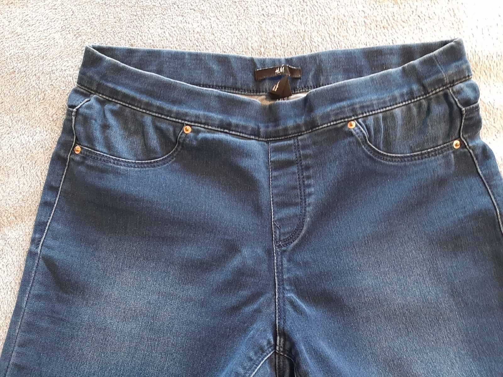 Женские джинсы H&M без застежки синие