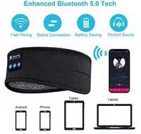Наушники - повязки на голову Bluetooth5.0, серого и черного цвета