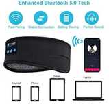 Наушник - повязка на голову Bluetooth5.0, серого и черного цвета