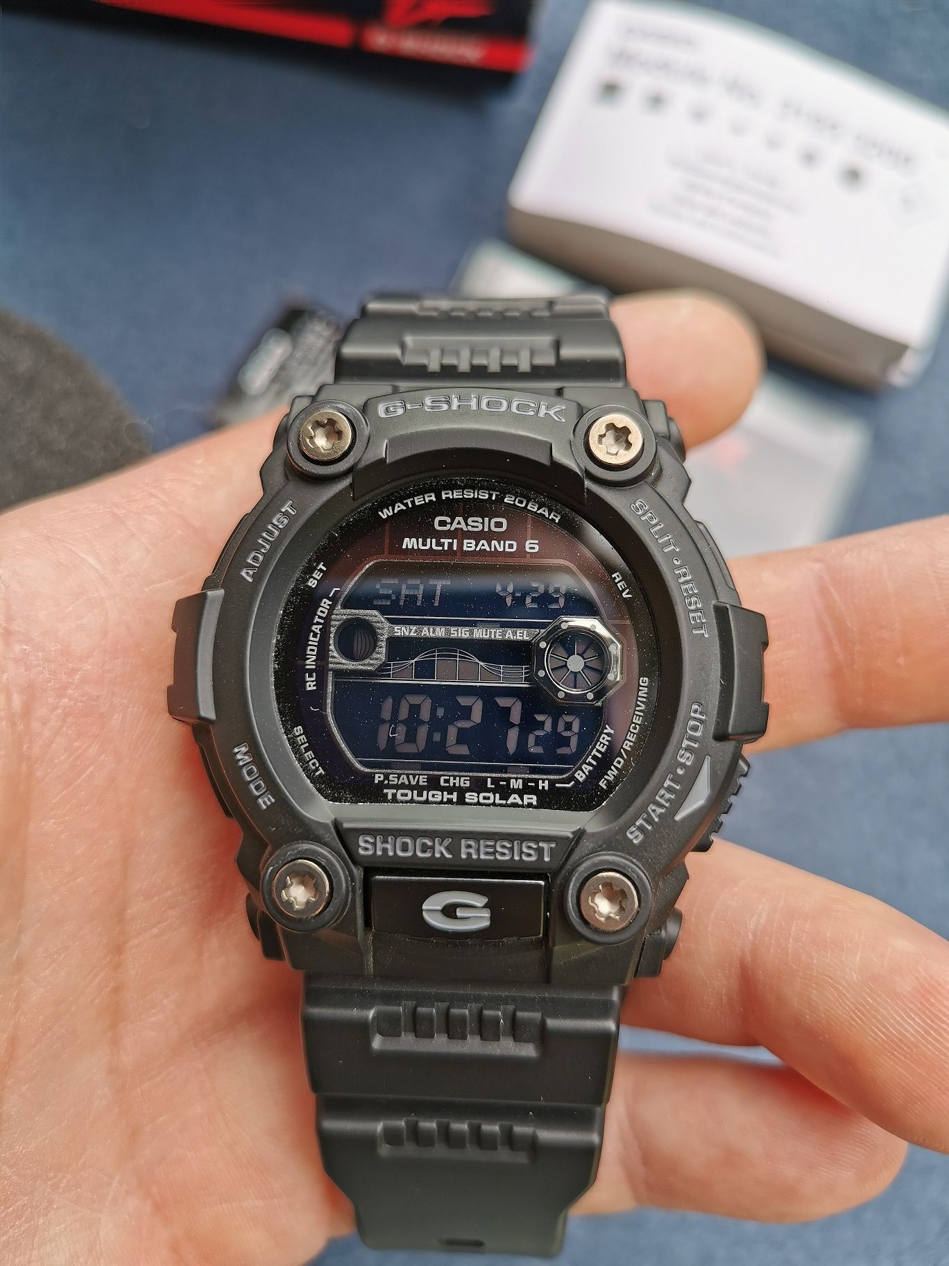 Zegarek Casio G-Shock GW-7900B-1ER Solar, Idealny Stan!