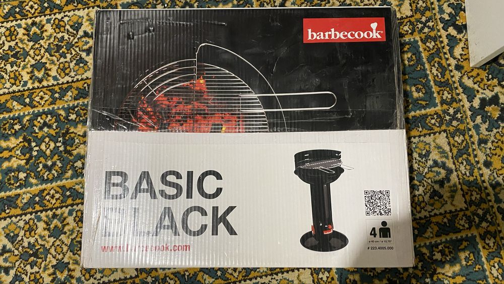 Barbecook Basic Black QuickStart 223.4005.000 гриль барбекю мангал