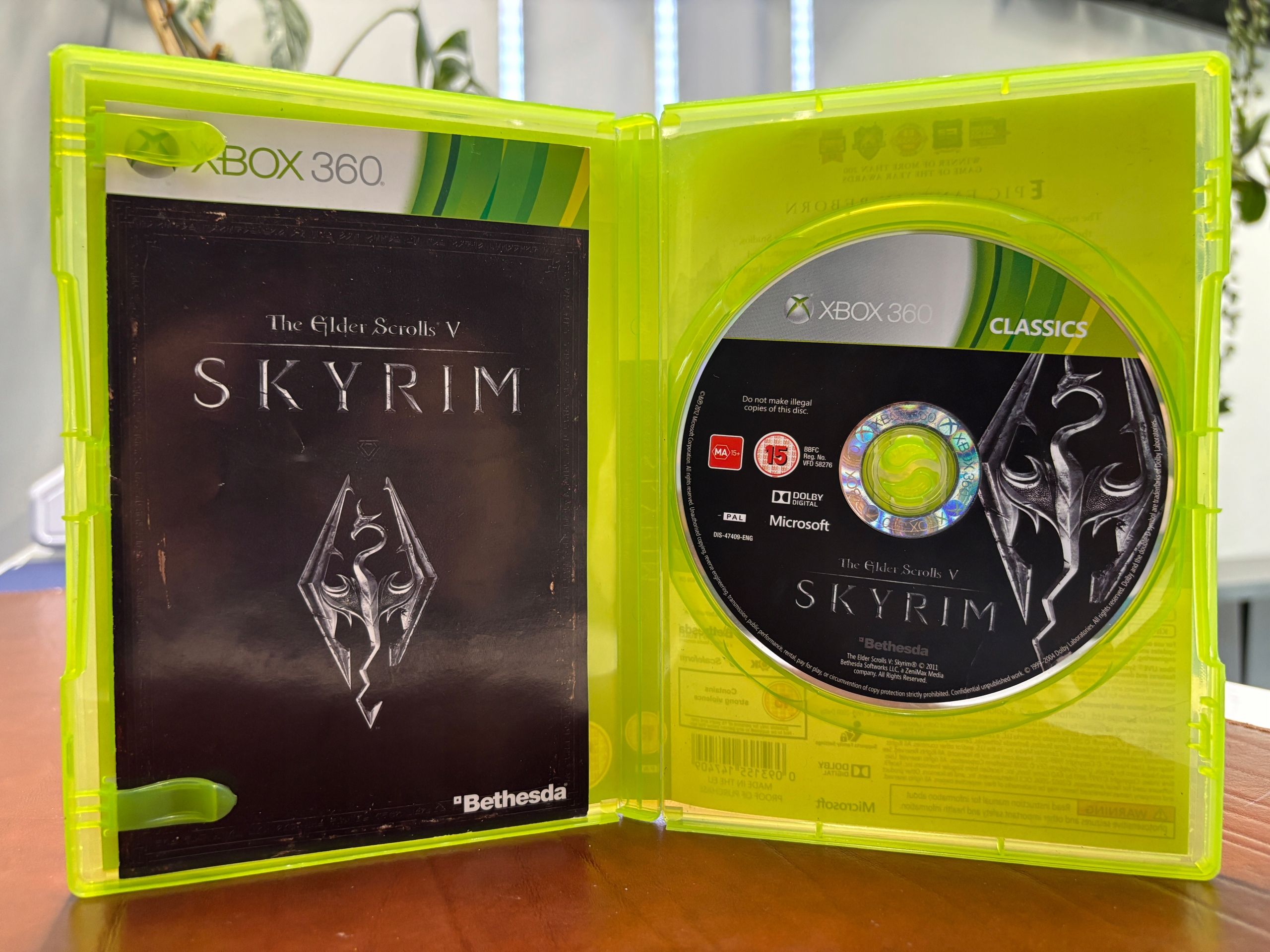 Xbox 360 The Elder Scrolls V Skyrim