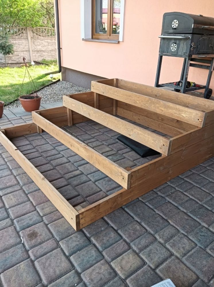Warzywniak Grządka Ogródek Skrzynka 4 - Piętra