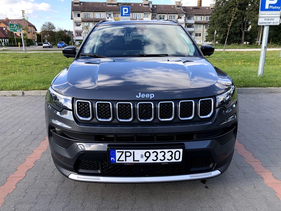 JEEP Compass Limited  1.5 T4 mHEV DCT 130KM bezwypad. serw. I wł.
