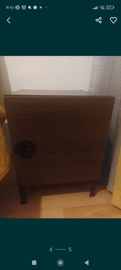 Cómoda, com 2 mesas de cabeceira