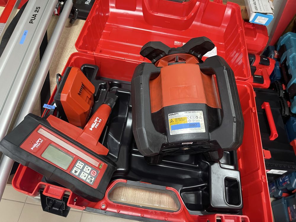 Hilti PR 30-HVS A12 / ротаційний лазерний рівень Хілті