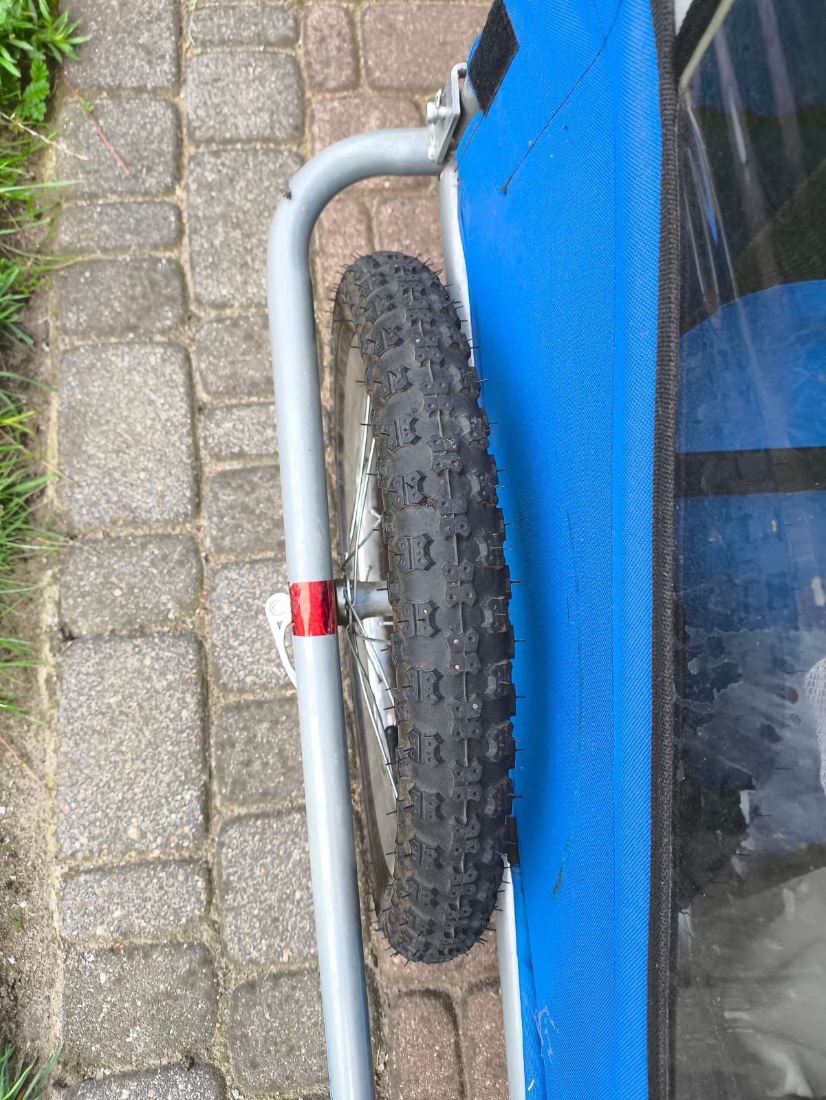 Przyczepka, riksza 1 osobowa pojedyncza, lekka,jak nowa