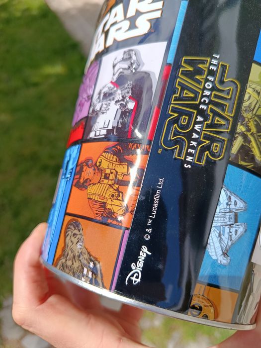 Balde pipocas Star Wars