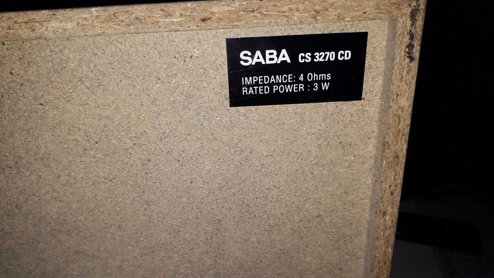 kolumny głośnikowe SABA