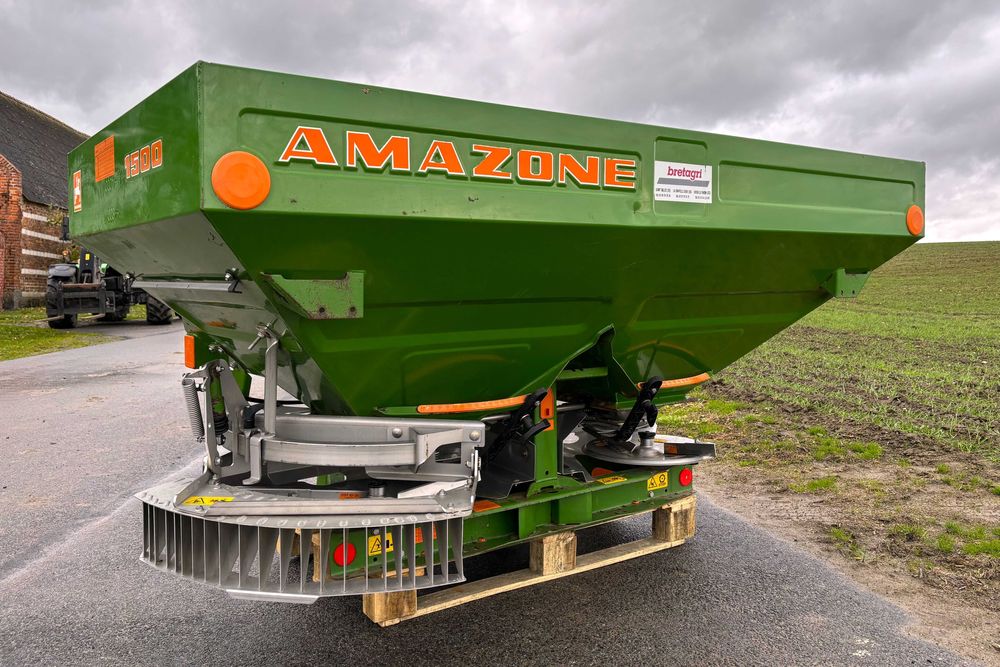 Rozsiewacz nawozu nawozów Amazone ZA-M 1500 Pretix ZAM Kuhn MDS limite