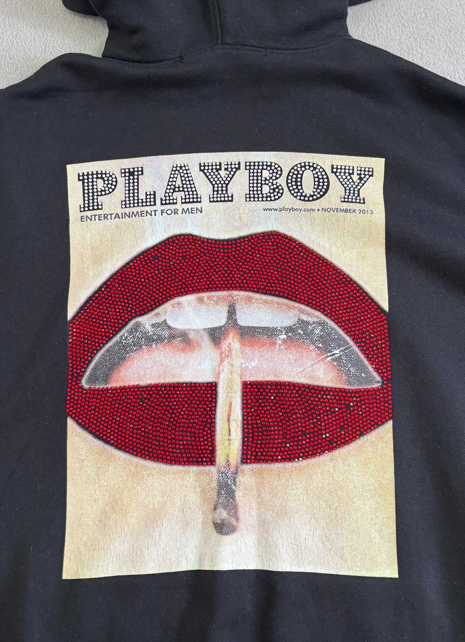 Bluza z kapturem Missguided x Playboy 2013 roz. S