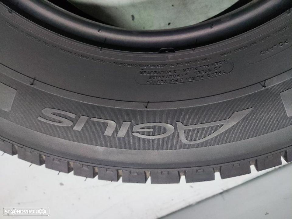 2 pneus semi novos michelin 225-75r16 c - oferta dos portes
