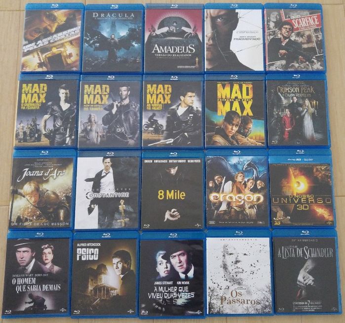 Conjunto de Blurays - Parte 2