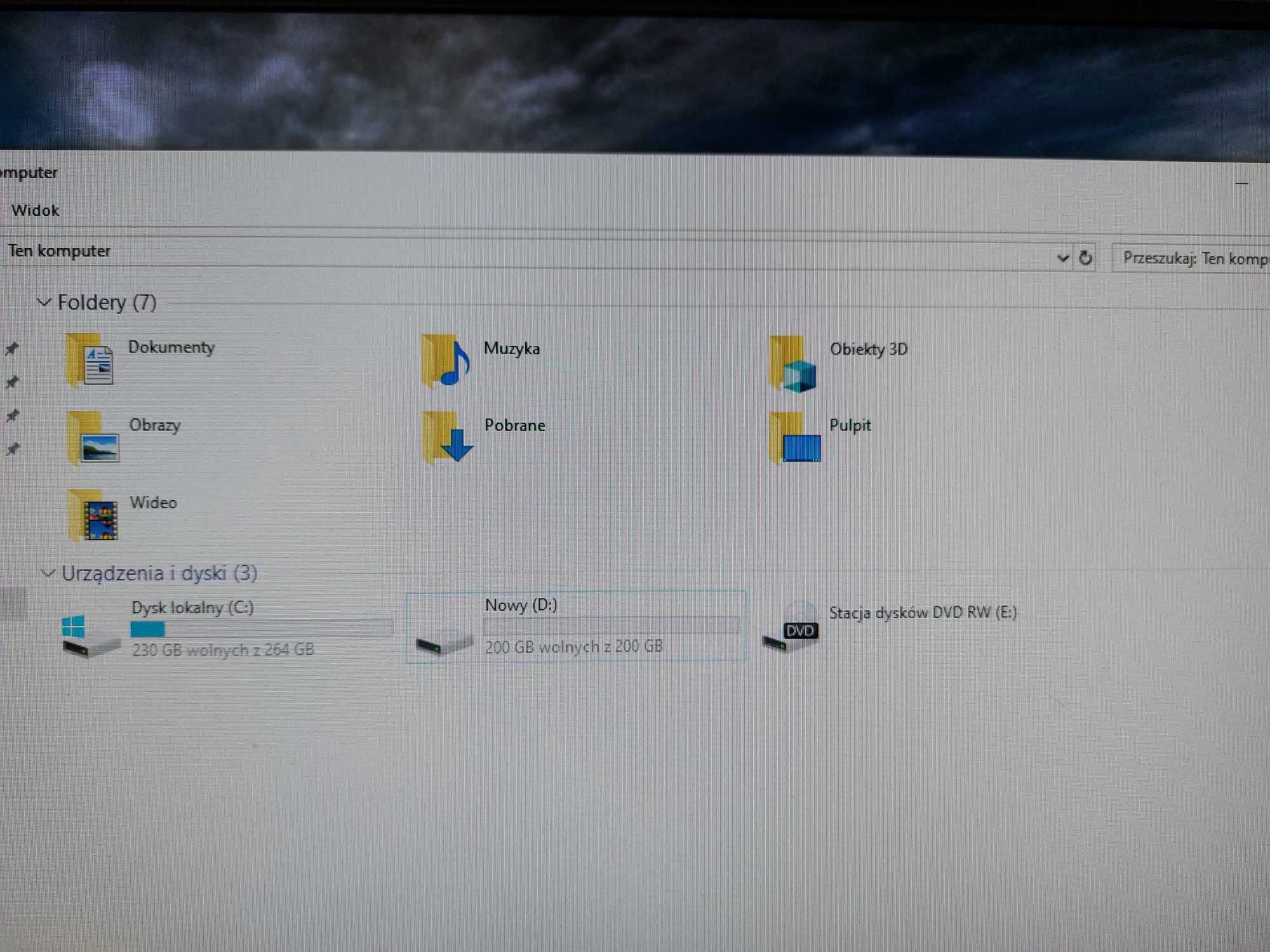 Dell Precision Tower 5810 z monitorem Acer