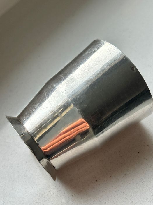 Kubek srebrny Srebro pr. 950 pucharek Francja Pocz. XXw ART-DECO