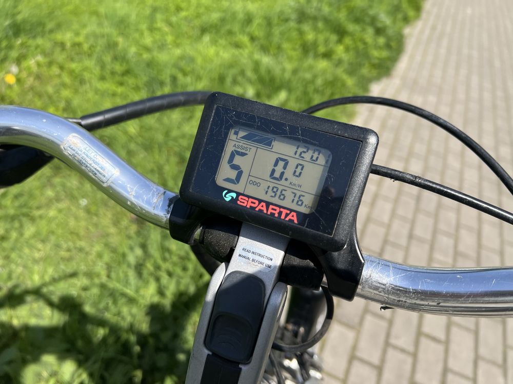 Holenderski rower elektryczny SPARTA C4 36V Nexus 8/A