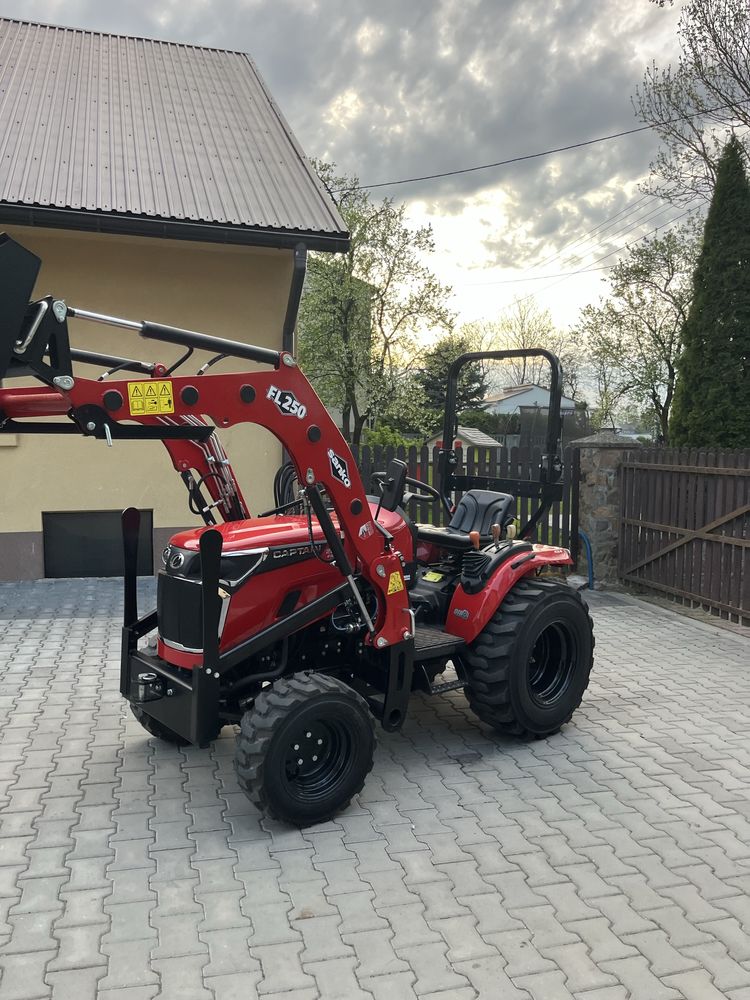 Traktorek captain 223 22 km ladowacz czolowy tur NOWY homologacja UE
