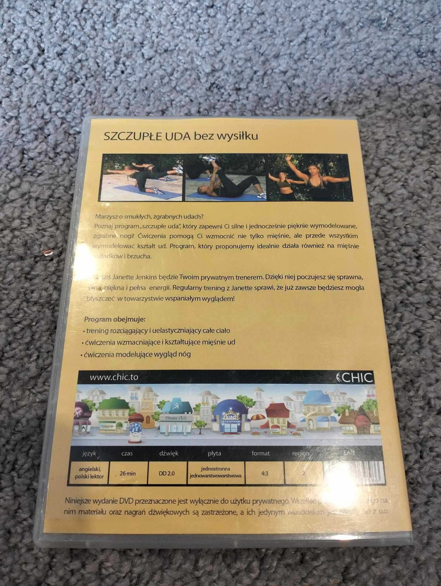 Chic Szczupłe uda bez wysiłku DVD