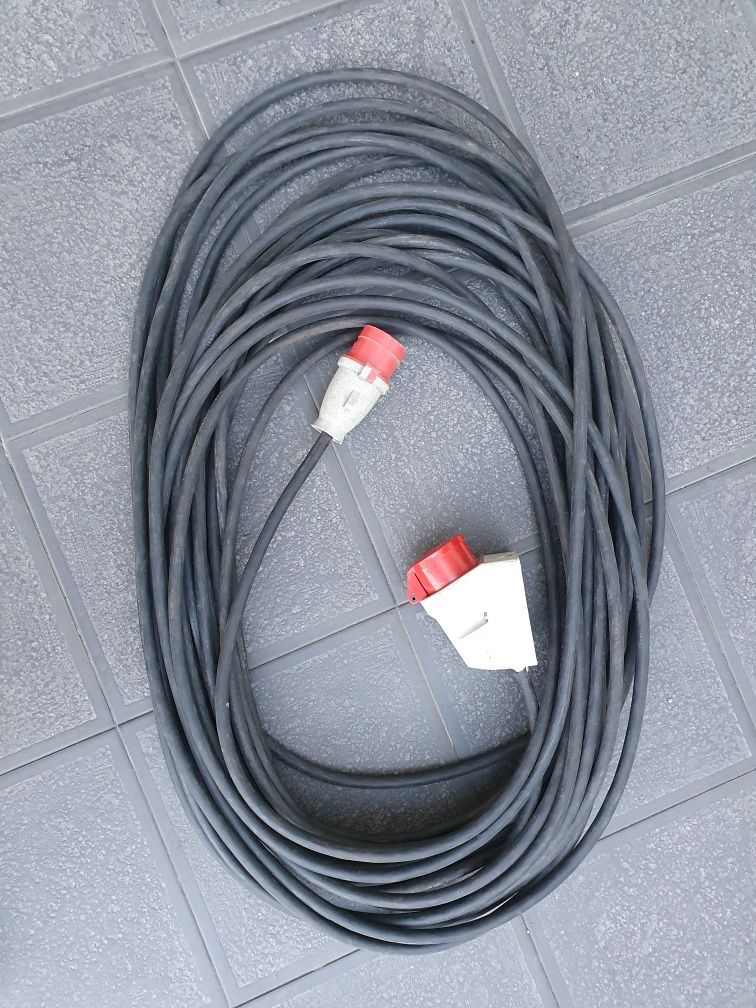 Extensão trifasica 34m ( 5 fios!) 3P+1N+1G