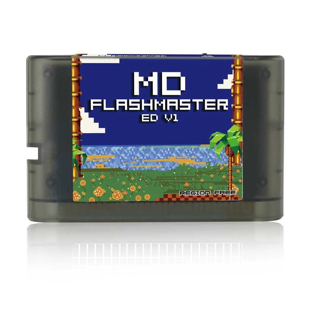 Cartucho 3000 em 1 Mega Everdrive V1 Cartão TF 4GB SEGA Mega Drive NOV