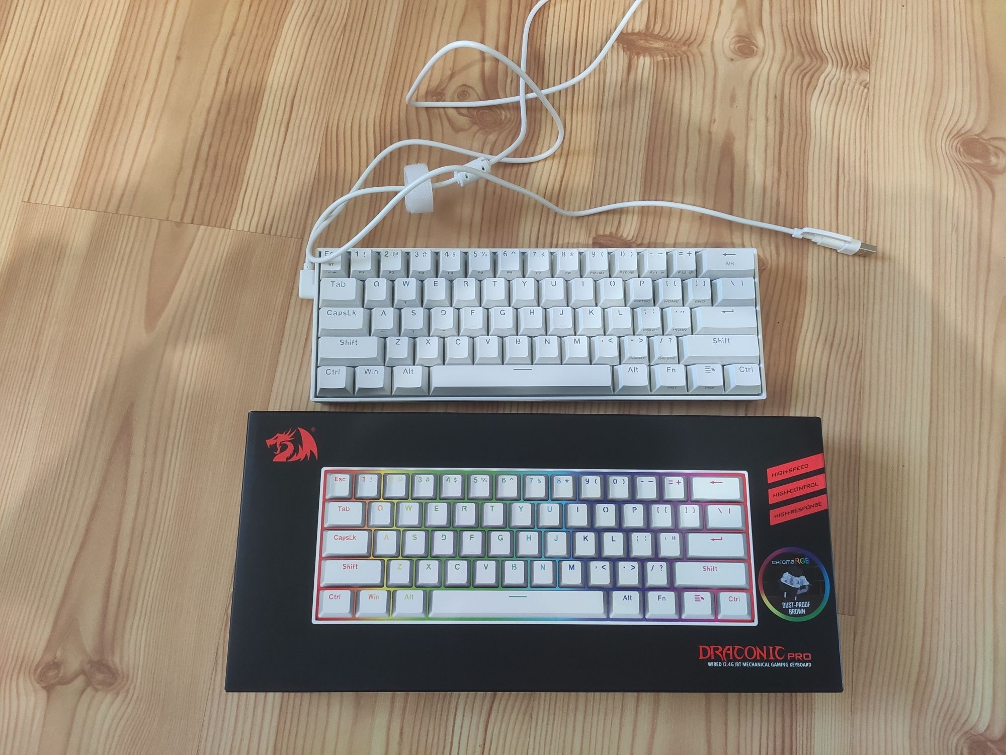 Klawiatura mechaniczna DRACONIC PRO K530W-RGB-PRO