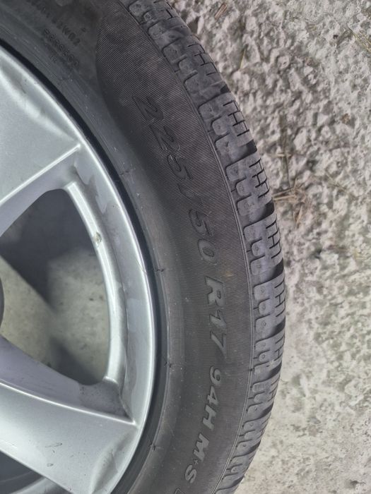 Felgi 5x120 17 bmw f10 opony zimowe