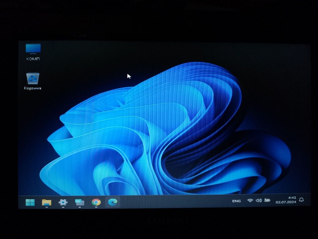 Ноутбук 10 дюймов Samsung Windows 11 и 7 original 160/2 Гб