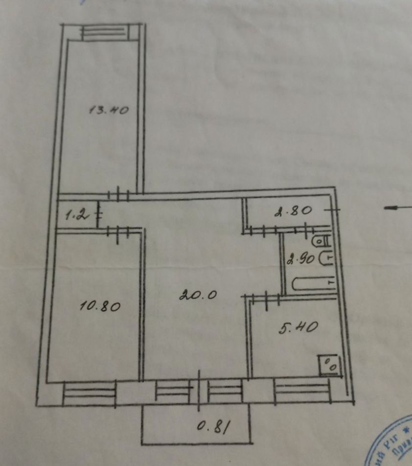 Продам 3-х кімн 44 квартал, Армавирська 23, біля Мусоргського