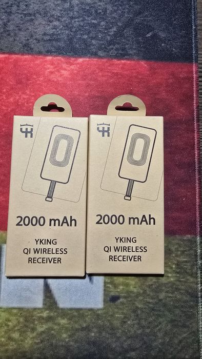 Безпроводная зарядка с разъемом micro usb и iphone