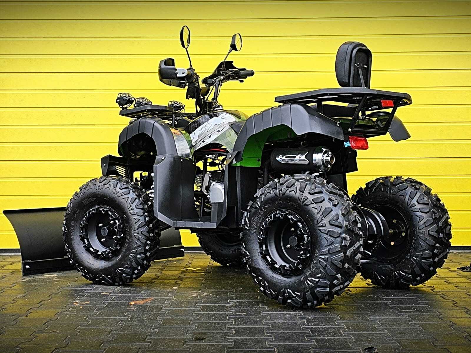 quad FX GTR 250 pług ProMotor od ręki ODŚNIEŻACZ automat PROMOCJA