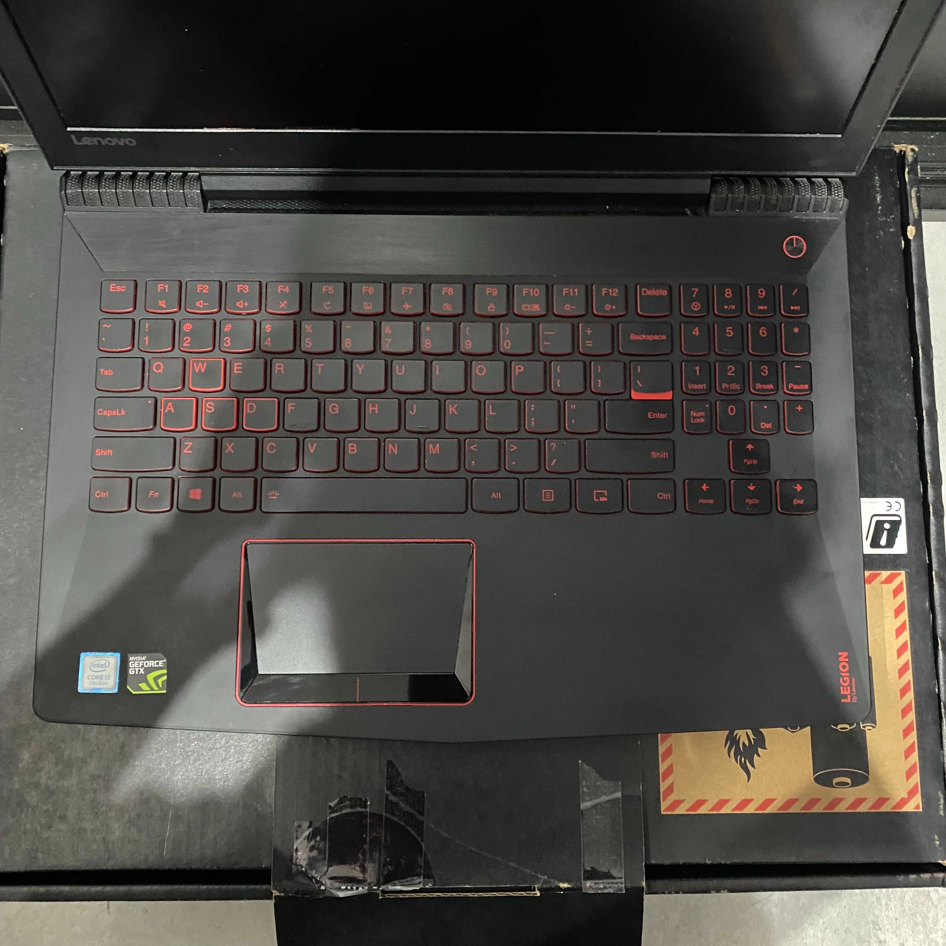Laptop Gamingowy Lenovo Legion  i7/GTX 1050 4GB/HDD 2TB/SSD M2 512GB