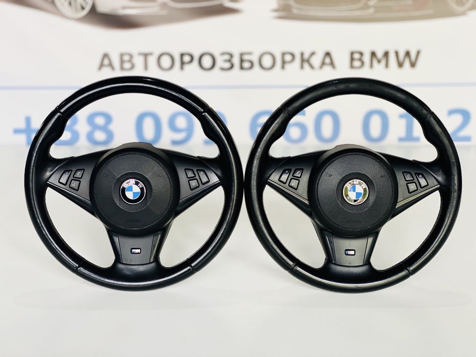 М Руль BMW E60 E61 Спорт Руль Е60 з Круглою Подушкою Кермо Мультируль