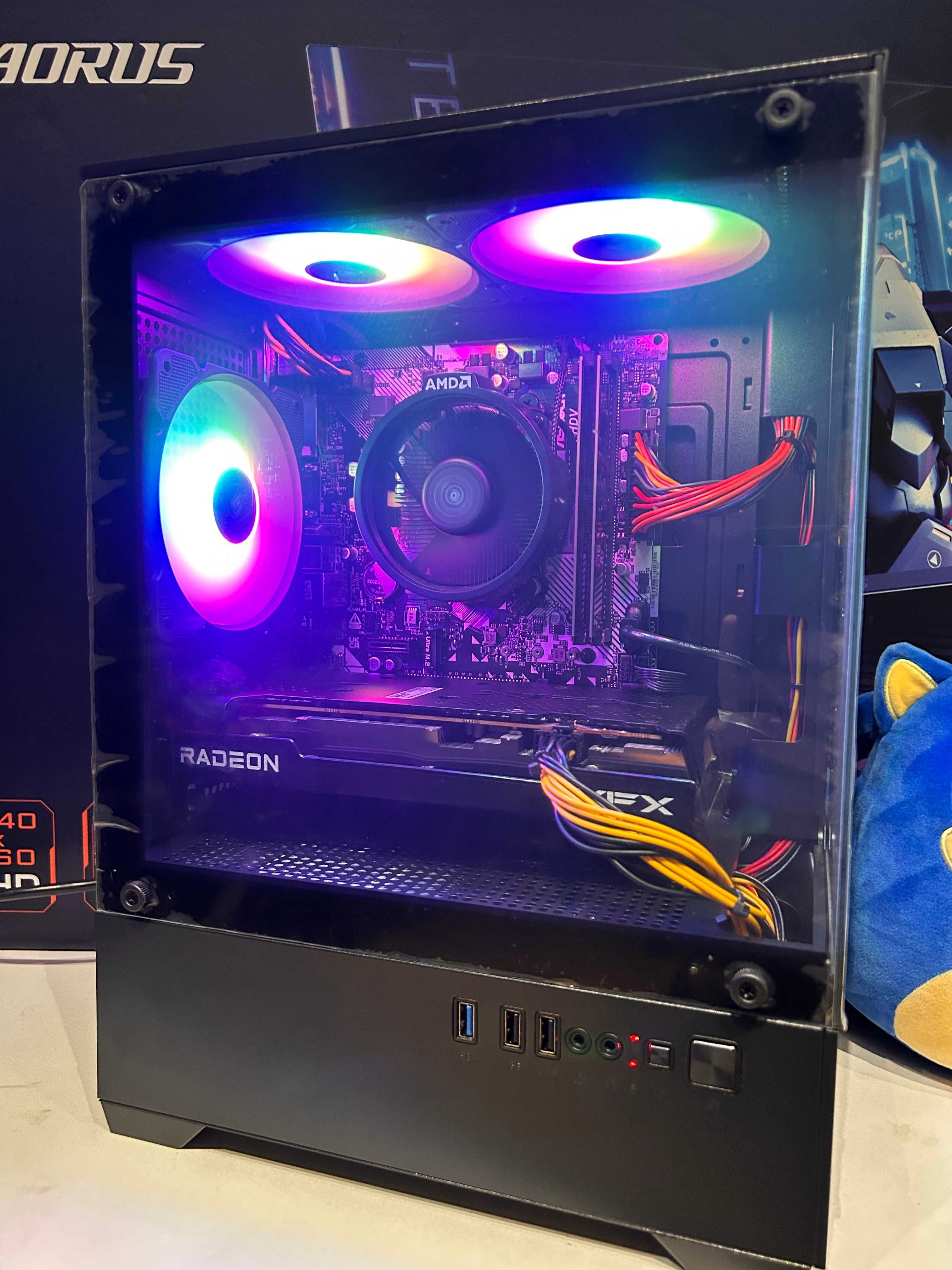 Komputer Radeon RX 6600XT Gaming AMD Ryzen 3600