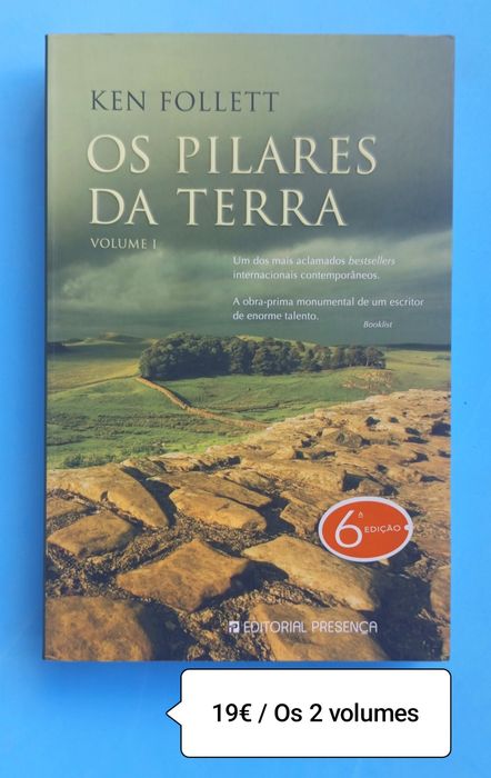 Os pilares da terra, volume 1 e 2 / Ken Follett