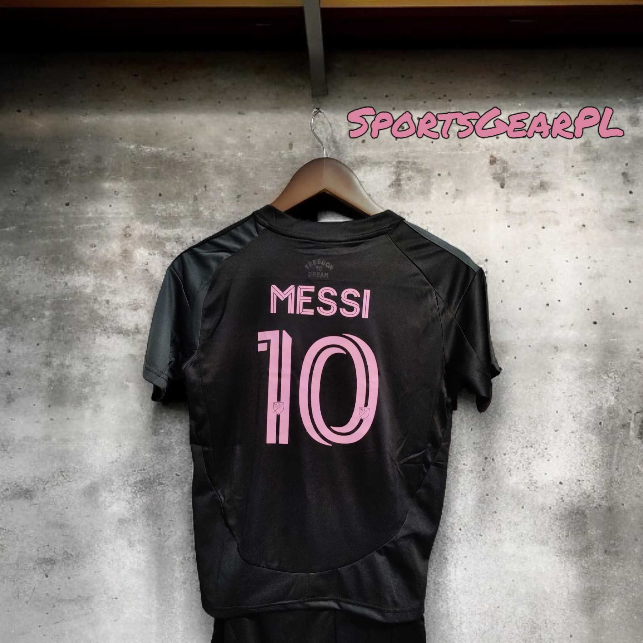 NOWOŚĆ! Leo MESSI #10 Inter Miami 25/26 Komplet Wyjazd RÓŻNE ROZMIARY