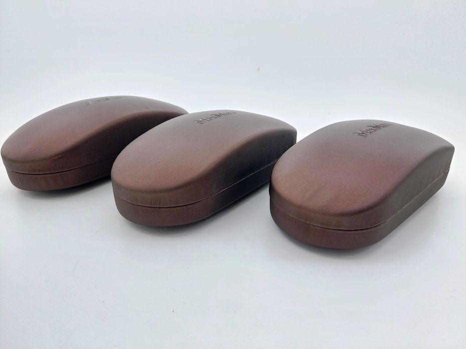 Max Mara 3 szt - Oryginalne Nowe etui na okulary