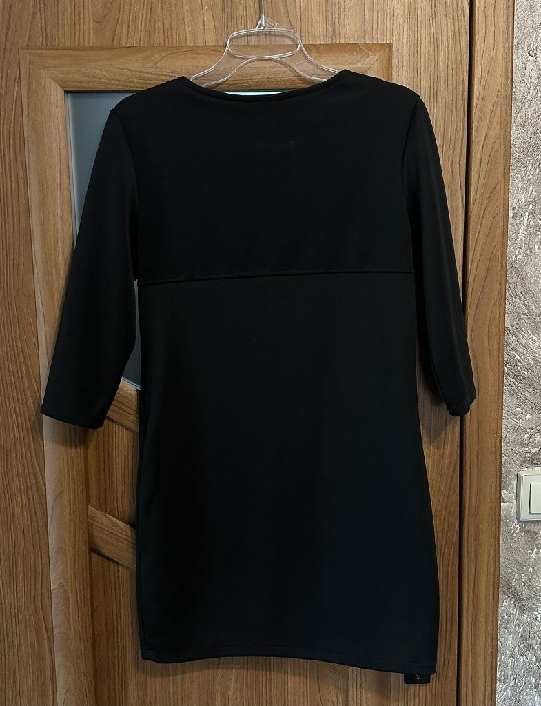Czarna sukienka r. S M bawełna