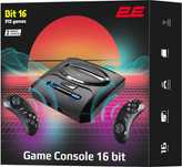Игровая консоль 2Е 16bit HDMI (2 беспроводных геймпада, 913 игр)